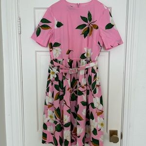 Oscar de la Renta Pink Magnolia dress
